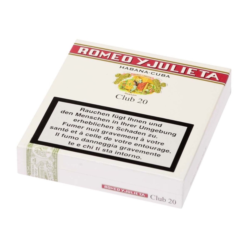 Romeo Y Julieta Club Cigarillos - Box (5x20)