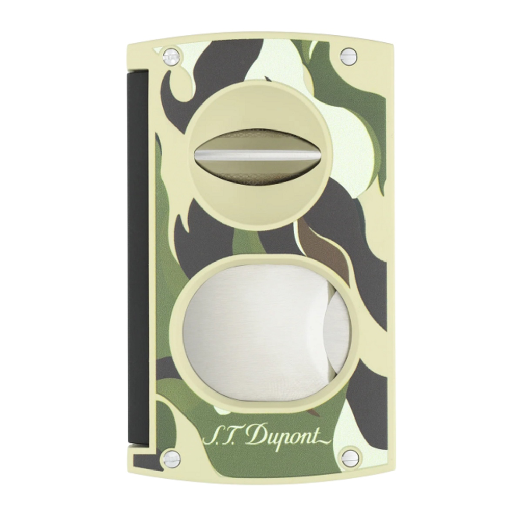 ST Dupont Cigar Cutter V-Cut Camo Green