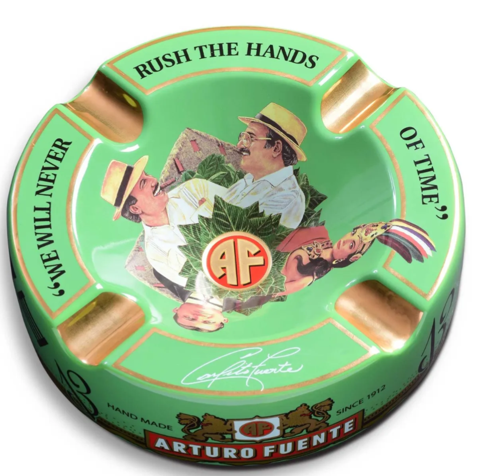 Cendrier Arturo Fuente 4 cigares Vert
