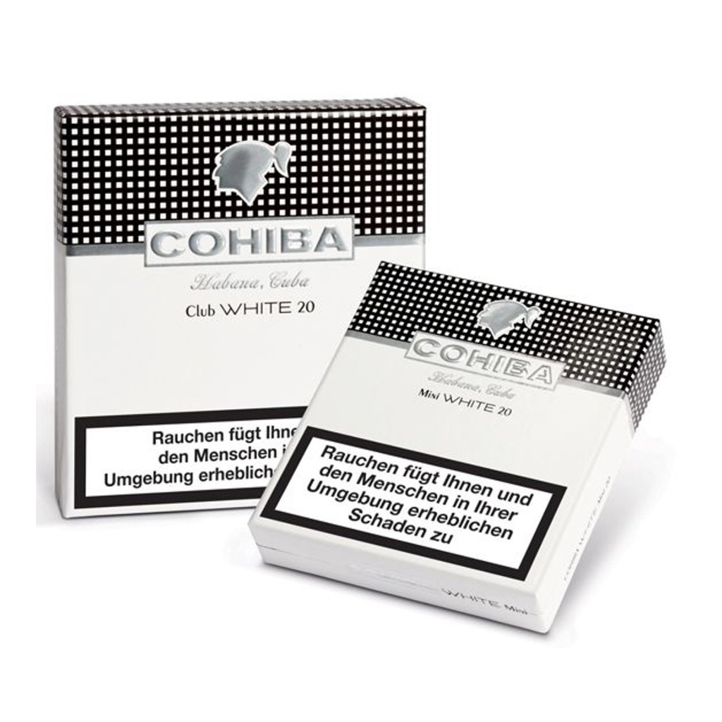 Cohiba Club White Cigarillos - Box (5x20)
